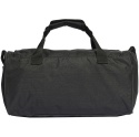 Torba adidas Essentials Linear Duffel Medium HT4743 czarno-biała