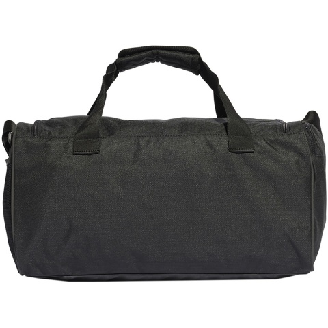 Torba adidas Essentials Linear Duffel Medium HT4743 czarno-biała