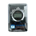Cyfrowy stoper w metalowej obudowie 10 międzyczasów - Legend Sport
