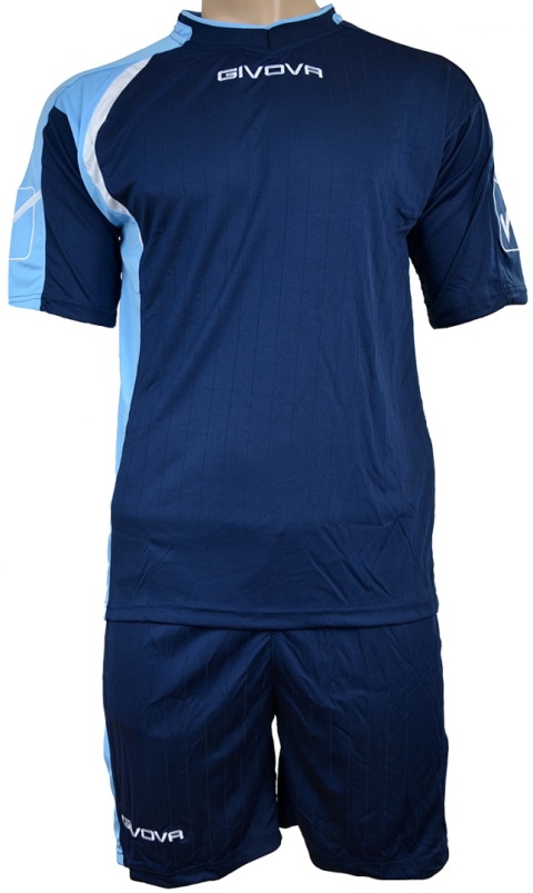 Komplet Givova Kit Centro granatowo-niebieski KITC18 0405