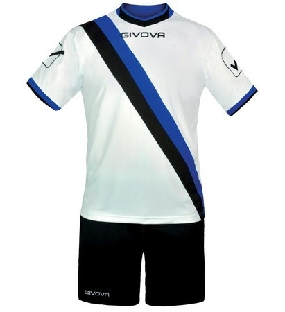 Komplet Givova Kit Trasversal niebiesko-czarny KITC20