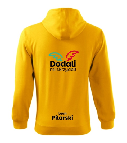 MAŁA BRYTANIA BLUZA ROZSUWANA Z KAPTUREM SENIOR