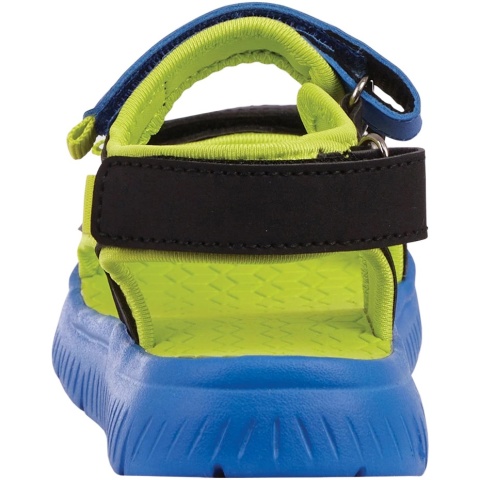 Sandały dla dzieci Kappa Kana MF niebiesko-zielono-czarne 260886MFK 6011 rozm. 25