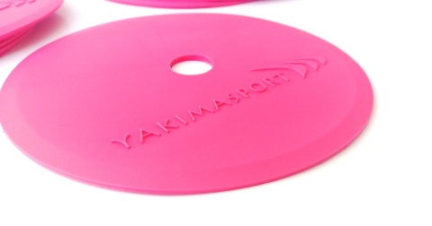 Zestaw Znaczników Pola Yakima Sport Płaskie 10 szt. Różowe 100581