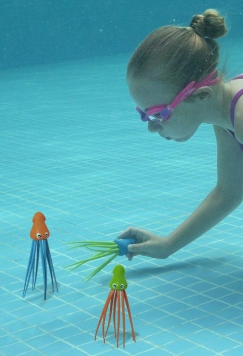 Akcesoria do wyławiania Bestway Dive Toys Speedy Squid 3 szt. Ośmiorniczki
