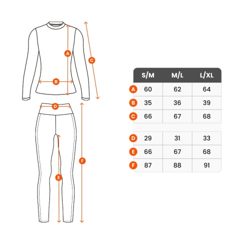 Bielizna Termiczna Damska Spokey Coldy