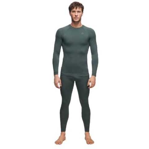 Bielizna Termoaktywna Męska Alpinus Active Idre Set SI8940-SI8944 zielona