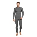 Bielizna termoaktywna męska Alpinus Hemis Set AO35166 szara