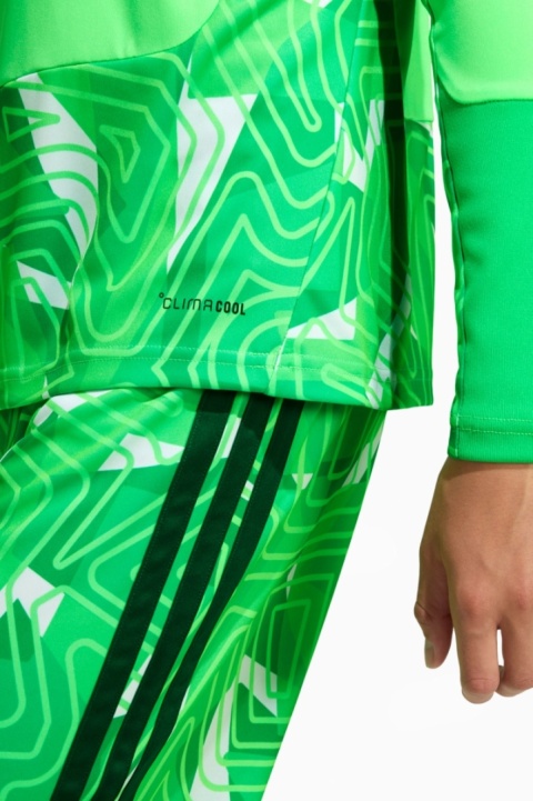 Bluza koszulka bramkarska dla dzieci adidas Tiro 26 Competition KB5240 jasnozielona