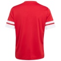 Koszulka dla dzieci adidas Squadra 25 JJ0051 czerwona