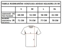 Koszulka męska Adidas Squadra 25 JC8674 pomarańczowa