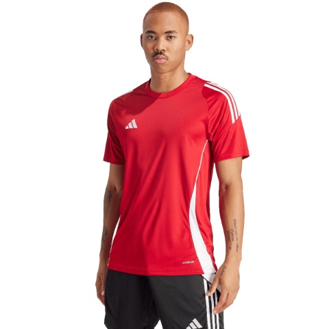 Koszulka męska adidas Tiro 24 Jersey IS1016 czerwona