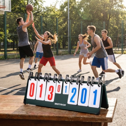 Meteor Tablica wyników numeryczna numerator do koszykówki 16001