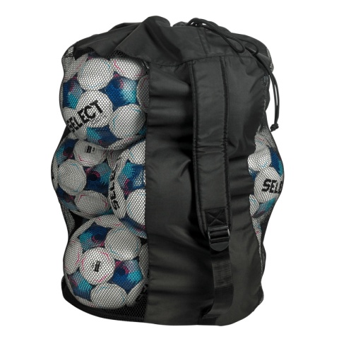 Torba Worek na Piłki Nożne Select V26 10-12 Piłek czarny