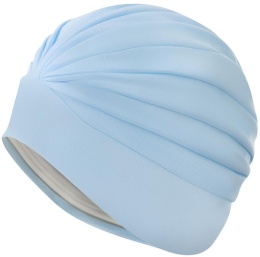 Damski czepek kapielowo - pływacki Aqua Speed Turban Cap kol. 02 - niebieski
