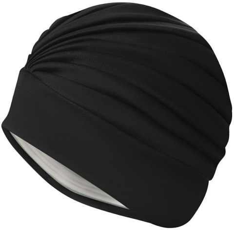 Damski czepek kapielowo - pływacki Aqua Speed Turban Cap kol. 07 - czarny