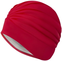 Damski czepek kapielowo - pływacki Aqua Speed Turban Cap kol. 31 - czerwony