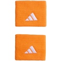Frotki na rękę adidas Tennis Wristband Small 2 szt. KH1097 pomarańczowe