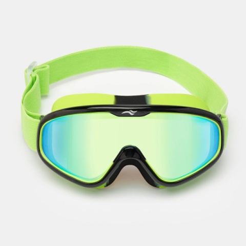 Gogle okulary pływackie dla dzieci Aqua Speed Tivano FS Jr Mirror kol. 38 – Zielone z Lustrzanką