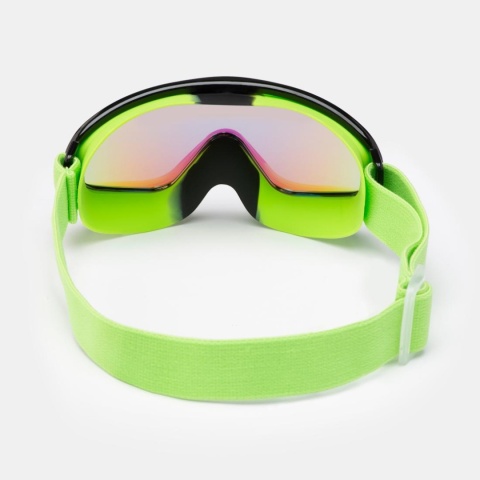 Gogle okulary pływackie dla dzieci Aqua Speed Tivano FS Jr Mirror kol. 38 – Zielone z Lustrzanką