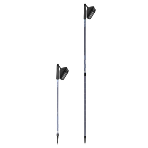 Kije Nordic Walking teleskopowe Spokey CLOUD 95-135 NY/BL