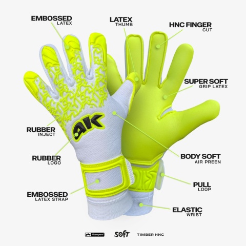 Rękawice Bramkarskie 4keepers Soft Timber HNC Senior