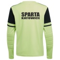 SPARTA KATOWICE Bluza bramkarska adidas JUNIOR z herbem