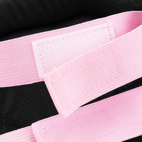 Zestaw ochraniaczy dla dzieci i młodzieży (na kolana, nadgarstki i łokcie) Spokey SHIELD niebiesko-różowy