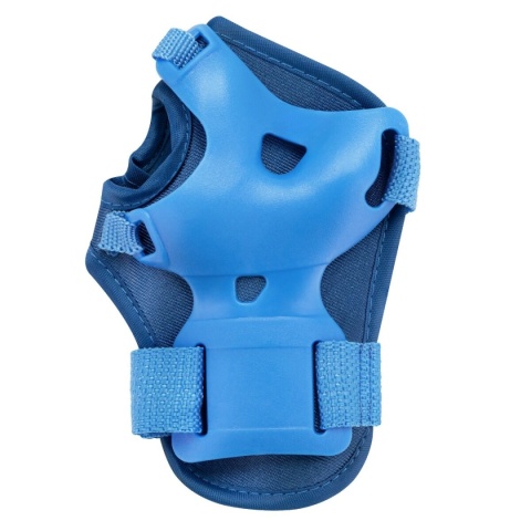 Zestaw ochraniaczy dziecięcych na kolana, nadgarstki i łokcie Spokey Buffer niebieski