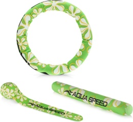 Zestaw zabawek do wyławiania z wody zatopki DIVE TOYS SET kol. 11 zielone