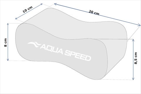 Deska do pływania ósemka Aqua Speed Pull Buoy "3" Junior 01 - niebieska