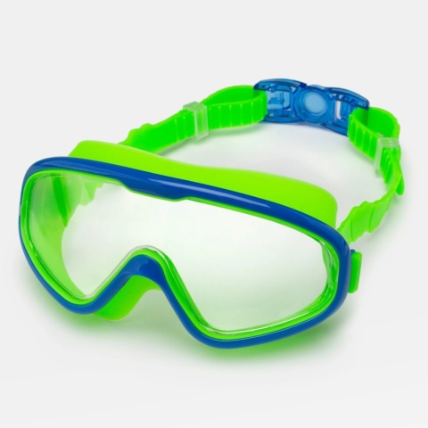 Gogle okulary pływackie dla dzieci Aqua Speed Tivano Jr kol. 30 -zielone - bezbarwne szkła