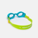 Okulary pływackie dla dzieci Aqua Speed Bonito kol.30- niebiesko-pomarańczowe- bezbarwne szkła