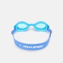 Okulary pływackie dla dzieci Aqua Speed Bonito kol. 01- niebieskie- niebieskie szkła