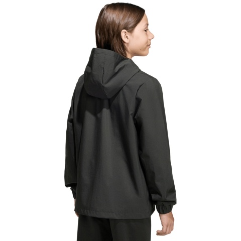 Kurtka ortalion dla dzieci adidas Entrada 26 All Weather JZ9104 czarna