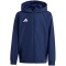 Kurtka ortalion dla dzieci adidas Entrada 26 All Weather JZ9103 granatowa