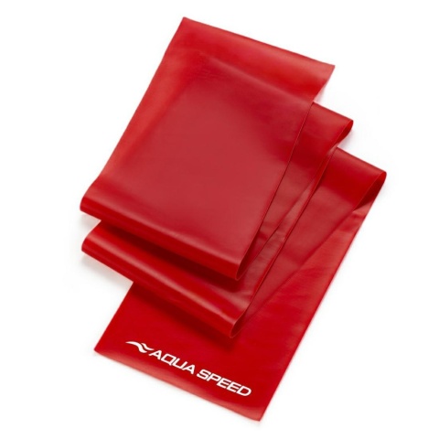 Latexowa taśma oporowa AQUA SPEED Fizjo Flat - czerwona 12-15 kg
