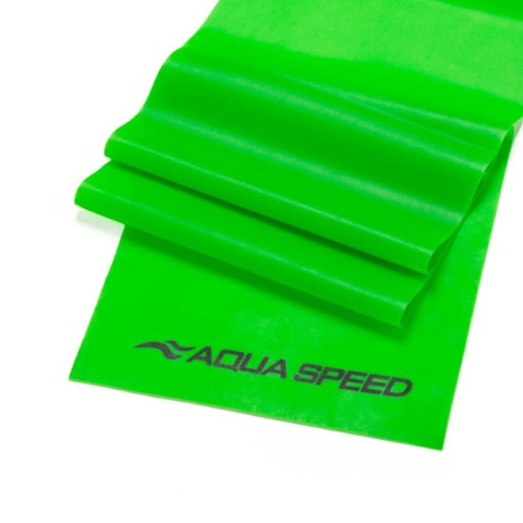 Latexowa taśma oporowa AQUA SPEED Fizjo Flat - zielona 9-11 kg