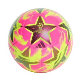 Piłka nożna adidas UCL Club 26/27 League Stage KE9760 różowo-żółta
