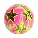 Piłka nożna adidas UCL Club 26/27 League Stage KE9760 różowo-żółta