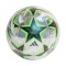 Piłka nożna adidas UCL Training 26/27 League Stage Foil KE9774 srebrno-czarno-zielona