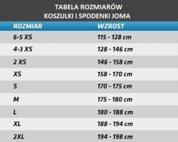 SPÓJNIA OSIEK Spodenki Joma Nobel Czerwone JUNIOR