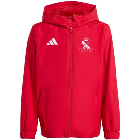 WOLANKA Kurtka dla dzieci adidas Entrada 26 All Weather czerwona