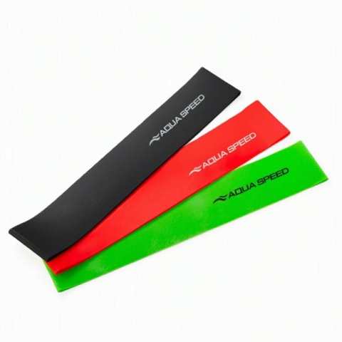 Zestaw 3 gum oporowych AQUA SPEED Fitness Mini Set