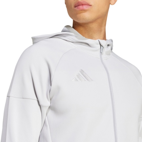 Bluza męska adidas Tiro 25 Full-Zip Hoodie JC5130 szara