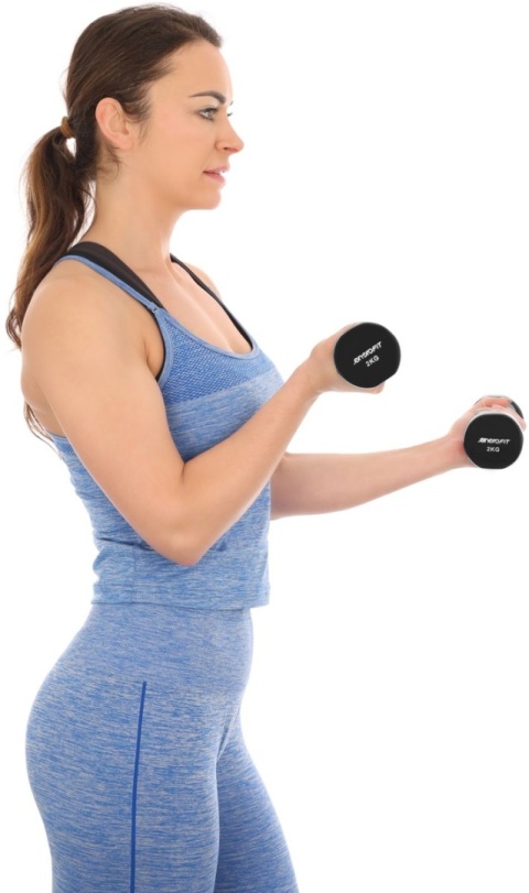 Hantla Winylowa HMS 2 KG VDB ENERO FIT czarna