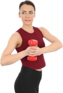 Hantla Winylowa HMS 3 KG VDB ENERO FIT czerwona