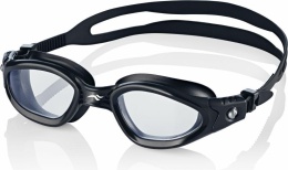 Okulary pływackie Aqua Speed Atlantic 07 czarne - bezbarwne szkła
