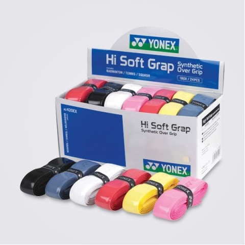 Owijka wierzchnia bazowa Yonex Hi-Soft Grap Assorted AC 420 mulikolor (mix kolorów)