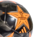 Piłka nożna adidas UCL Club 26/27 League Stage KE9762 czarno-srebrno-pomarańczowa
